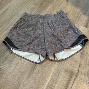 High rise Lululemon Hotty hot shorts